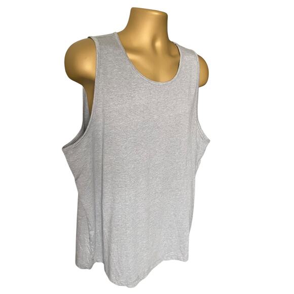 Amazon Essentials Gray Tank Top XL Lightweight Cotton Blend Basic Tee - Picture 2 of 7